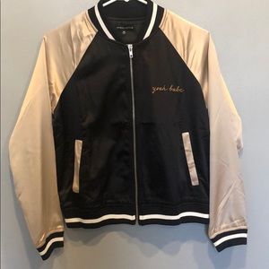 “Yeah Babe” K&K Varsity Jacket